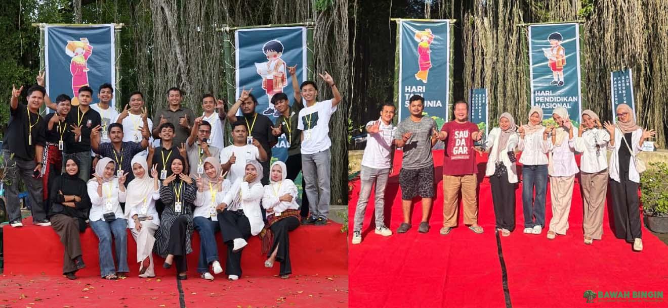 Komunitas Serumpun Aur (KSA) bersama pemuda penggiat wisata Beringin Sungai Aur