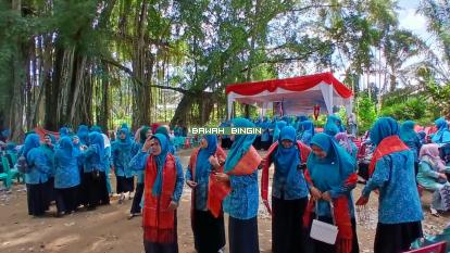 Suasana Pertemuan Bulanan PKK Pasaman Barat