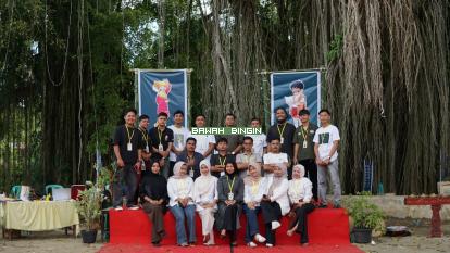 Komunitas Serumpun Aur (KSA) bersama pemuda penggiat wisata Beringin Sungai Aur