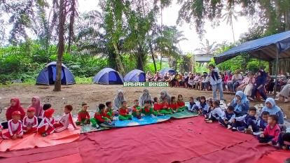 Outbond Seru untuk 40 Siswa TK di Sungai Aur