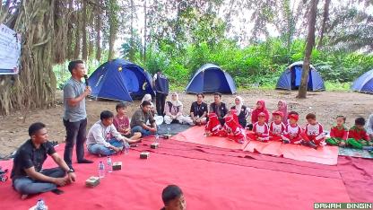 Pertama di Pasbar, UNP-UIN Gelar Outbond TK di Wisata Bawah...